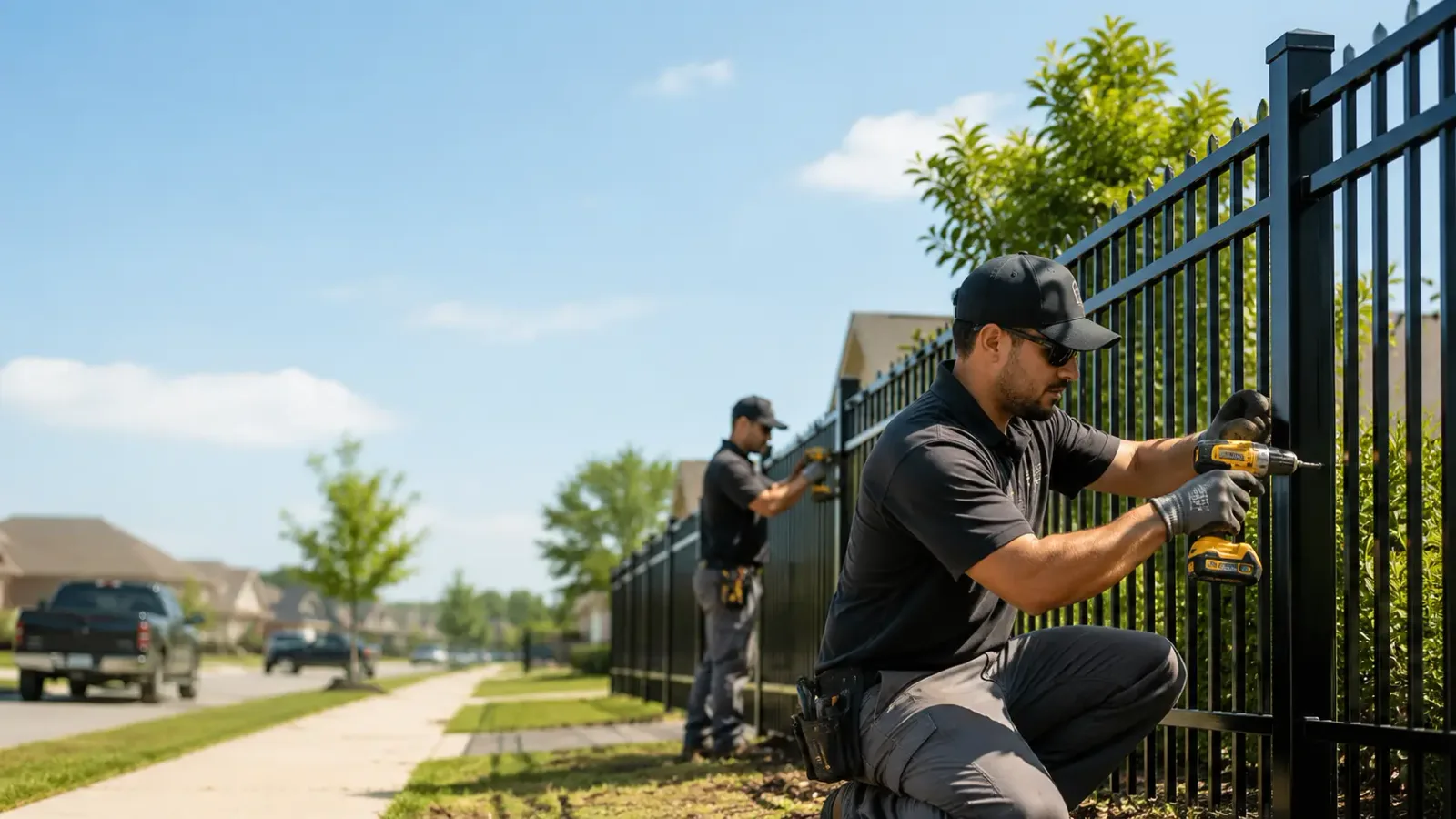 Metal Fence Installation in Enterprise, KS